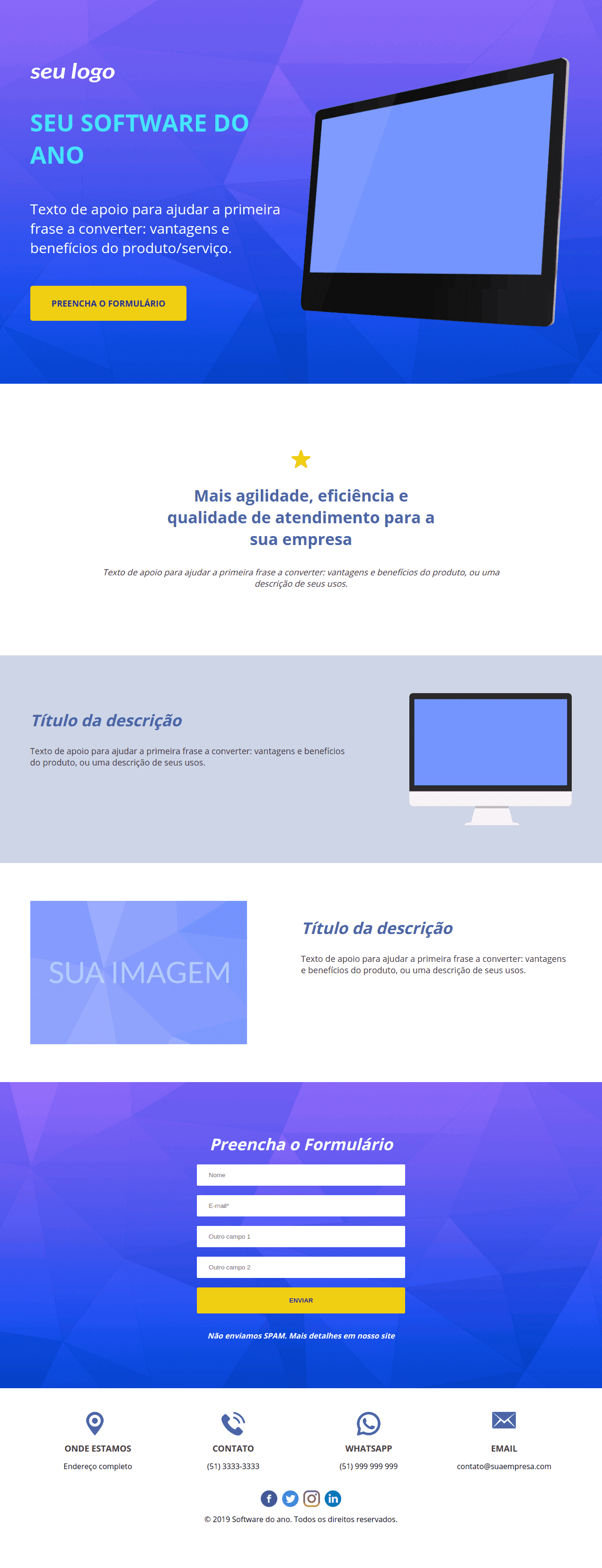 Template Institucional